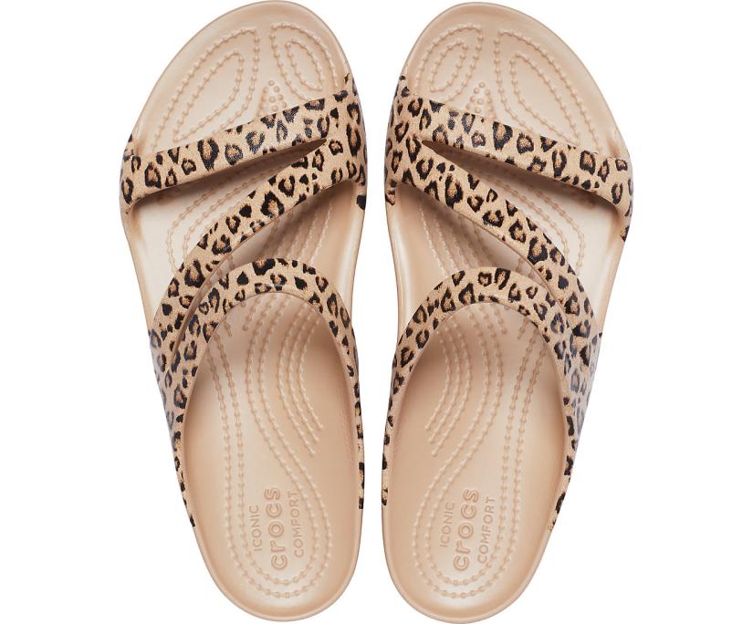 Women Kadee II Graphic Sandal Leopard | Crocs Sandals