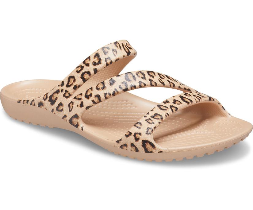 Women Kadee II Graphic Sandal Leopard | Crocs Sandals