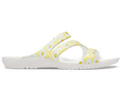 Women Kadee II Graphic Sandal White / Yellow Daisy | Crocs Sandals
