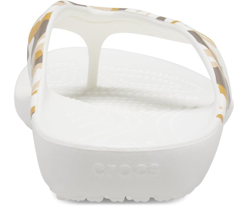 Women Kadee II Printed Flip Camouflage | Crocs Sandals