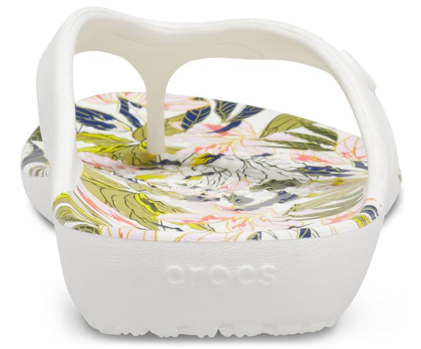 Women Kadee II Vera Bradley Flip White | Crocs Sandals