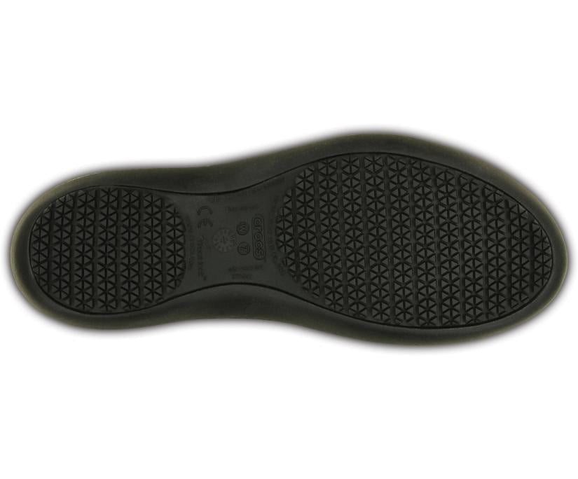 Women Kadee Work Flat Black | Crocs Flats