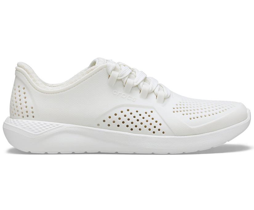 Women LiteRide™ Pacer Almost White | Crocs Sneakers