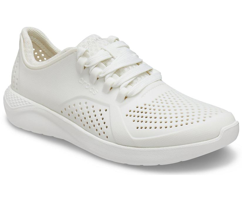 Women LiteRide™ Pacer Almost White | Crocs Sneakers