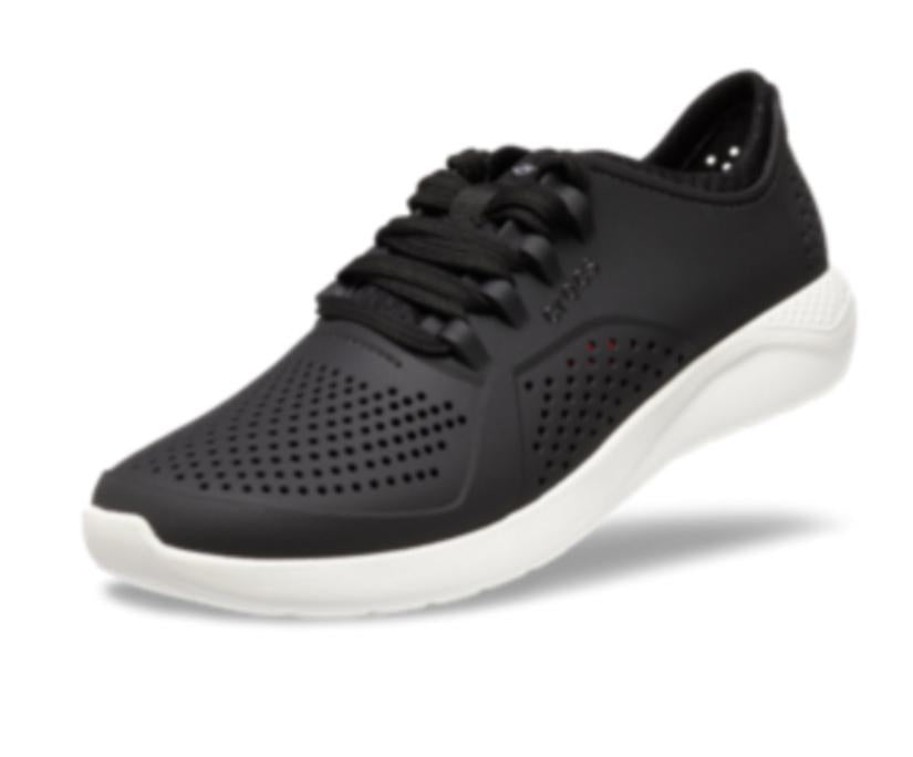 Women LiteRide™ Pacer Black | Crocs Sneakers