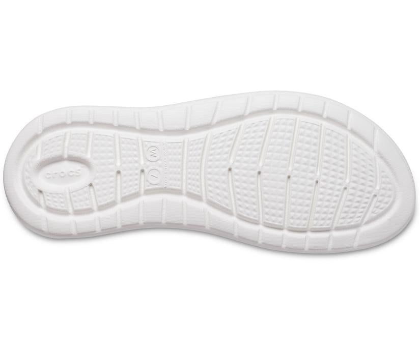 Women LiteRide™ Stretch Sandal Lapis/white | Crocs Sandals