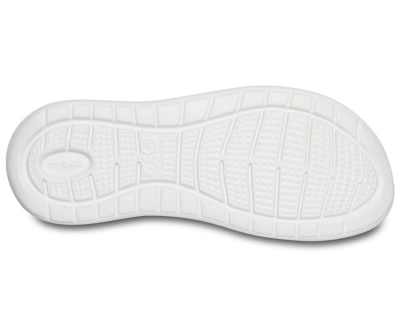 Women LiteRide™ Stretch Sandal Neo Mint / Almost White | Crocs Sandals