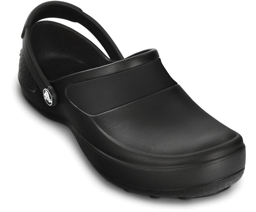 Women Mercy Work Clog Black / Black | Crocs Clogs
