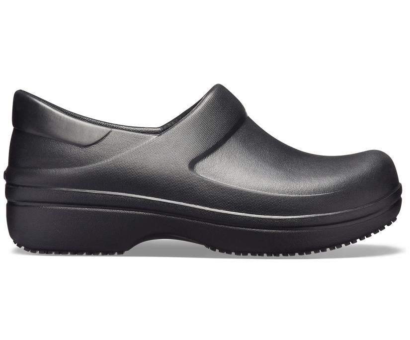 Women Neria Pro II Clog Black | Crocs Clogs