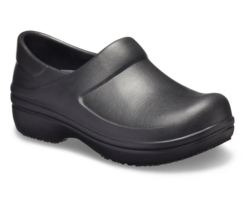 Women Neria Pro II Clog Black | Crocs Clogs