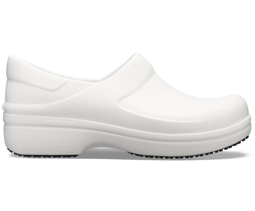 Women Neria Pro II Clog White | Crocs Clogs