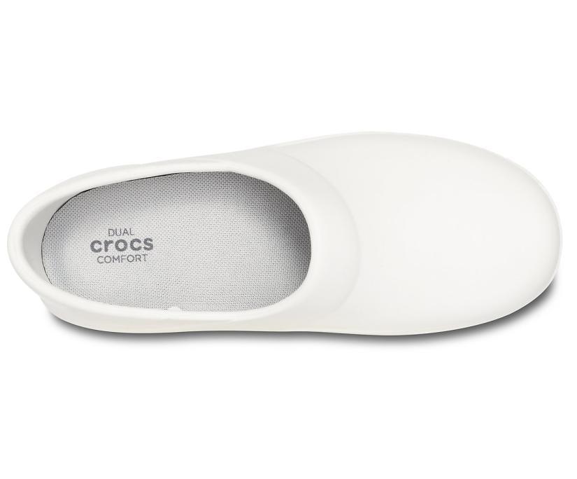 Women Neria Pro II Clog White | Crocs Clogs
