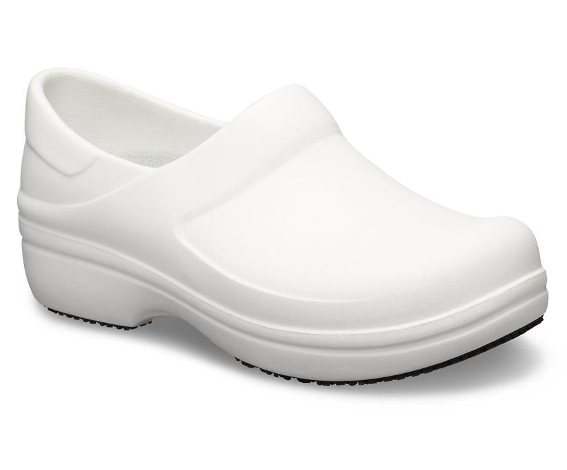 Women Neria Pro II Clog White | Crocs Clogs