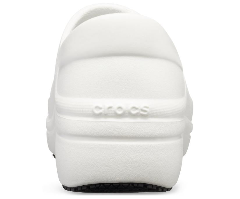 Women Neria Pro II Clog White | Crocs Clogs