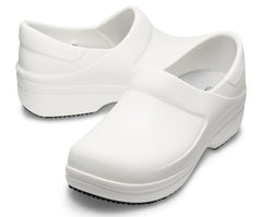 Women Neria Pro II Clog White | Crocs Clogs