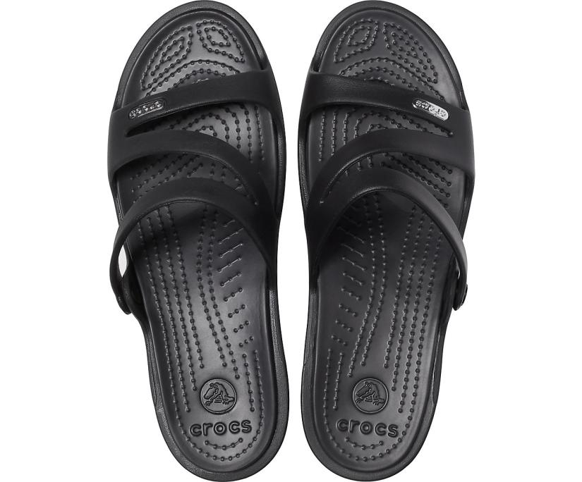 Women Patricia Sandal Black / Black | Crocs Sandals