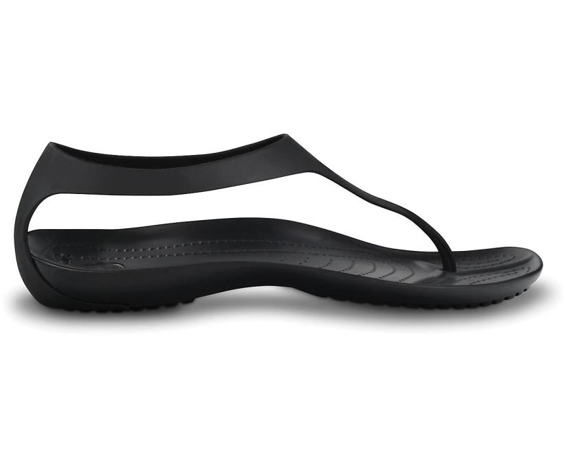 Women Sexi Flip Black / Black | Crocs Sandals