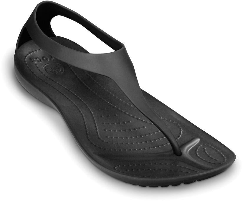 Women Sexi Flip Black / Black | Crocs Sandals
