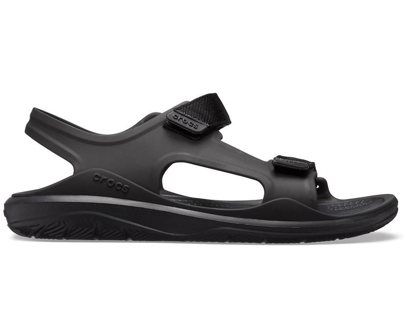 Women Swiftwater™ Expedition Sandal Black / Black | Crocs Sandals