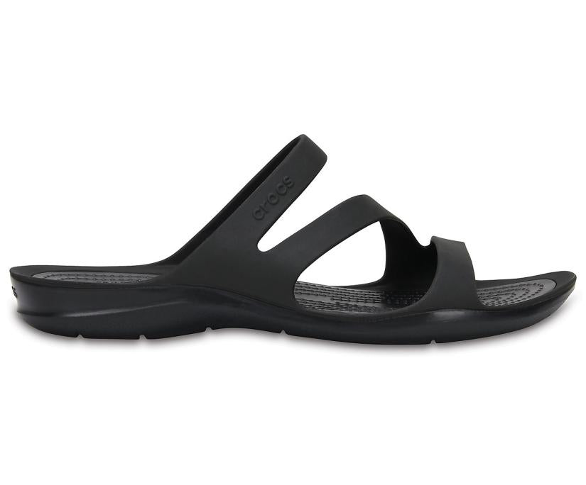 Women Swiftwater™ Sandal Black / Black | Crocs Sandals