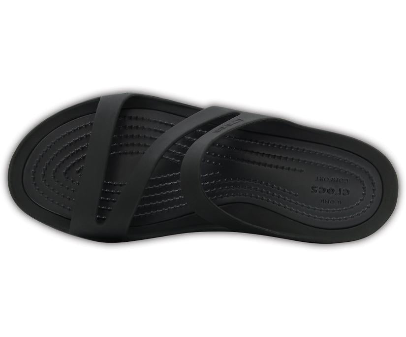 Women Swiftwater™ Sandal Black / Black | Crocs Sandals