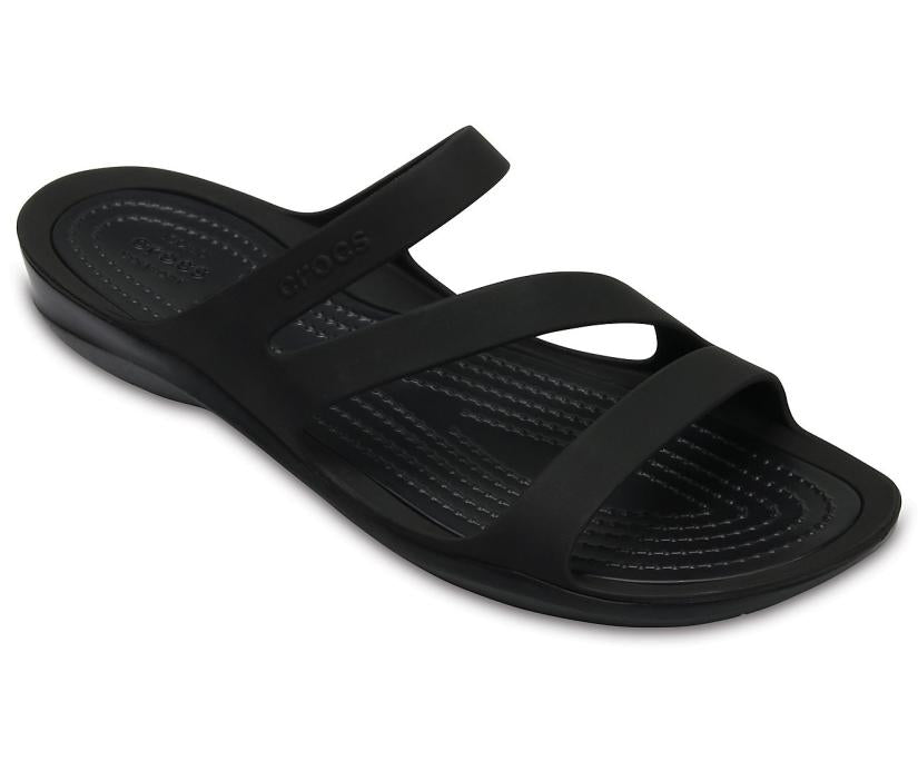 Women Swiftwater™ Sandal Black / Black | Crocs Sandals