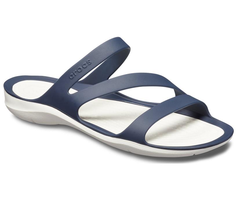 Women Swiftwater™ Sandal Navy / White | Crocs Sandals