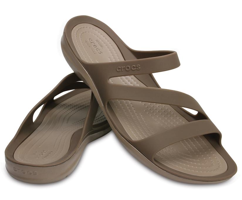 Women Swiftwater™ Sandal Walnut | Crocs Sandals