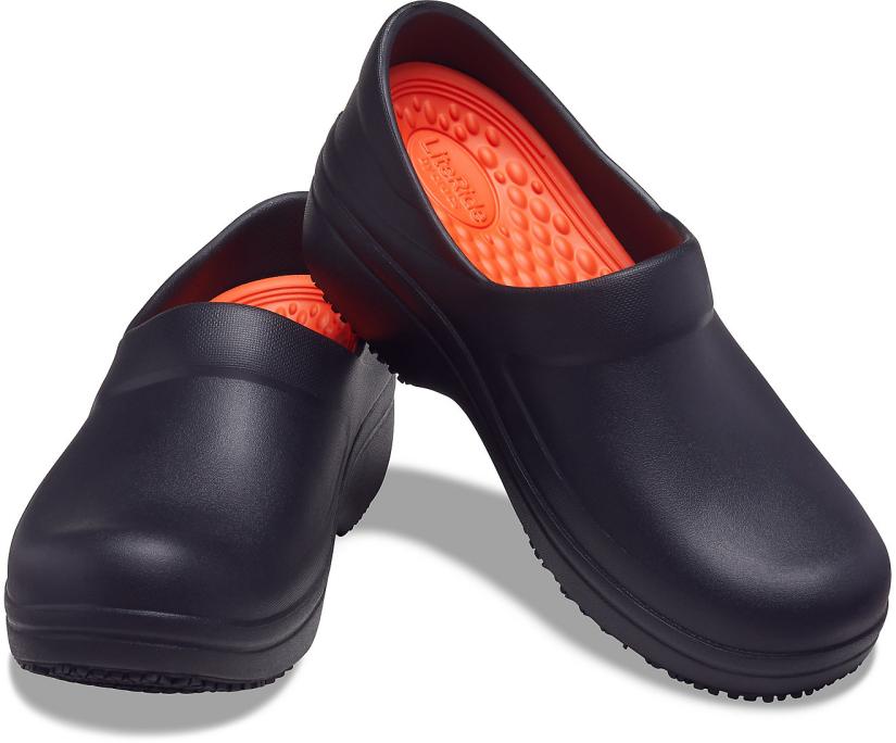 Women Women Neria Pro II LiteRide™ Clog Black | Crocs Clogs
