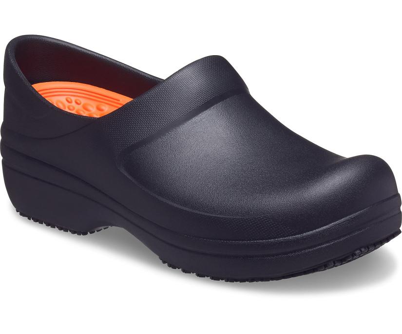 Women Women Neria Pro II LiteRide™ Clog Black | Crocs Clogs