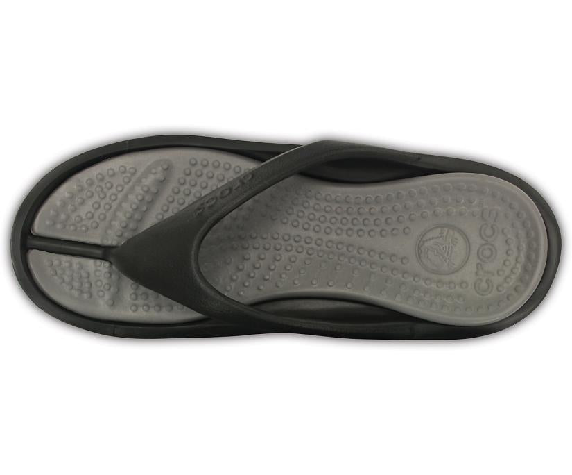 Women/Men Athens Flip Black / Smoke | Crocs Sandals