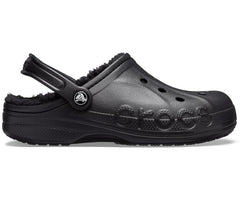 Women/Men Baya Lined Clog Black / Black | Crocs Clogs