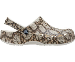 Women/Men Baya Seasonal Printed Clog Oyster / Mushroom | Crocs Clogs