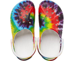 Women/Men Baya Tie-Dye Clog Multi | Crocs Clogs