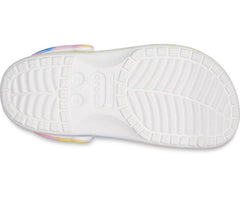 Women/Men Baya Tie-Dye Clog White / Multi | Crocs Clogs