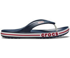 Women/Men Bayaband Flip Navy / Pepper | Crocs Sandals