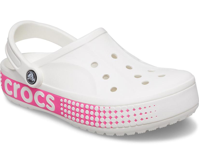 Women/Men Bayaband Logo Motion Clog White | Crocs Clogs