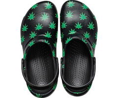 Women/Men Bistro Graphic Clog Black / Green | Crocs Clogs