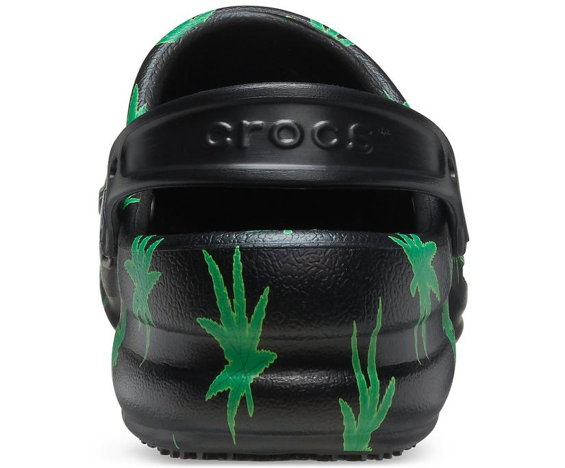 Women/Men Bistro Graphic Clog Black / Green | Crocs Clogs