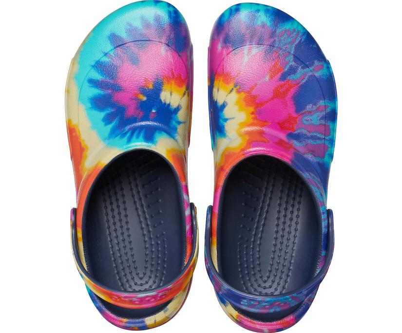 Women/Men Bistro Graphic Clog Navy | Crocs Clogs