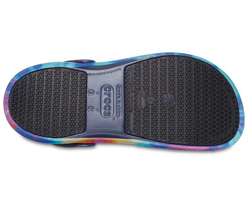 Women/Men Bistro Graphic Clog Navy | Crocs Clogs