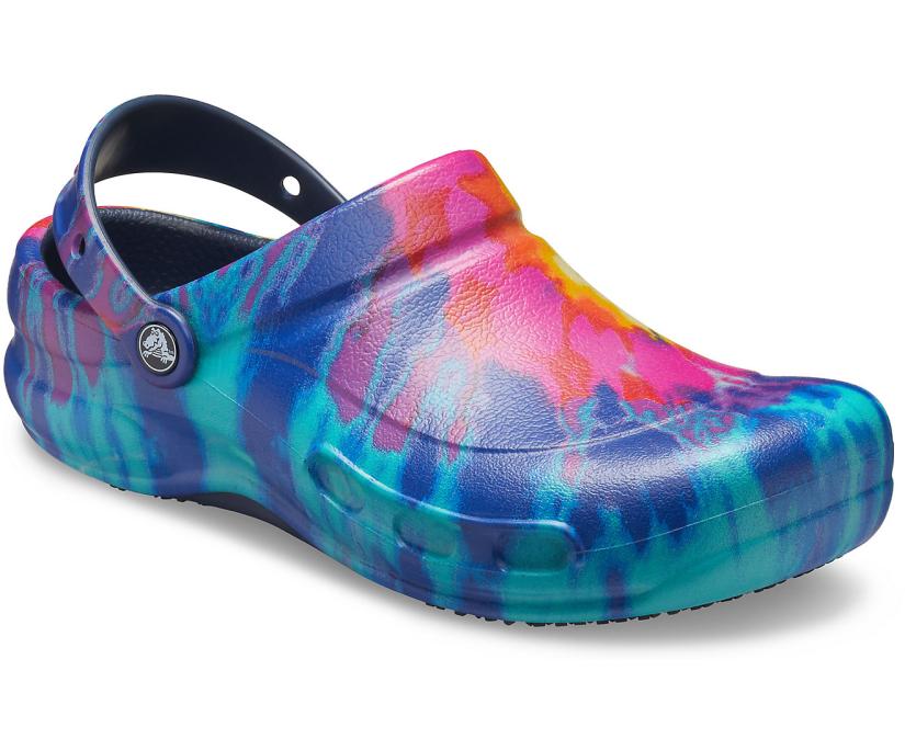 Women/Men Bistro Graphic Clog Navy | Crocs Clogs