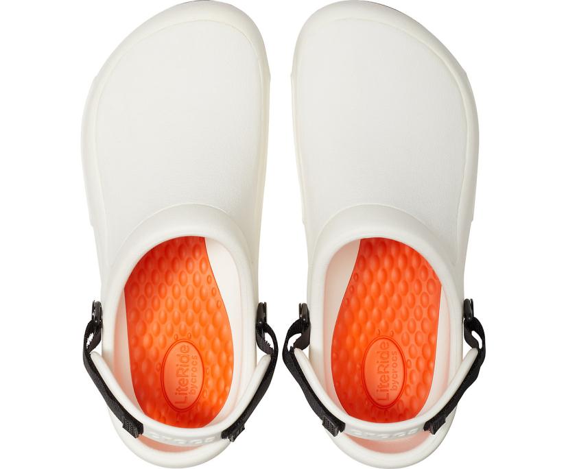 Women/Men Bistro Pro LiteRide™ Clog White | Crocs Clogs