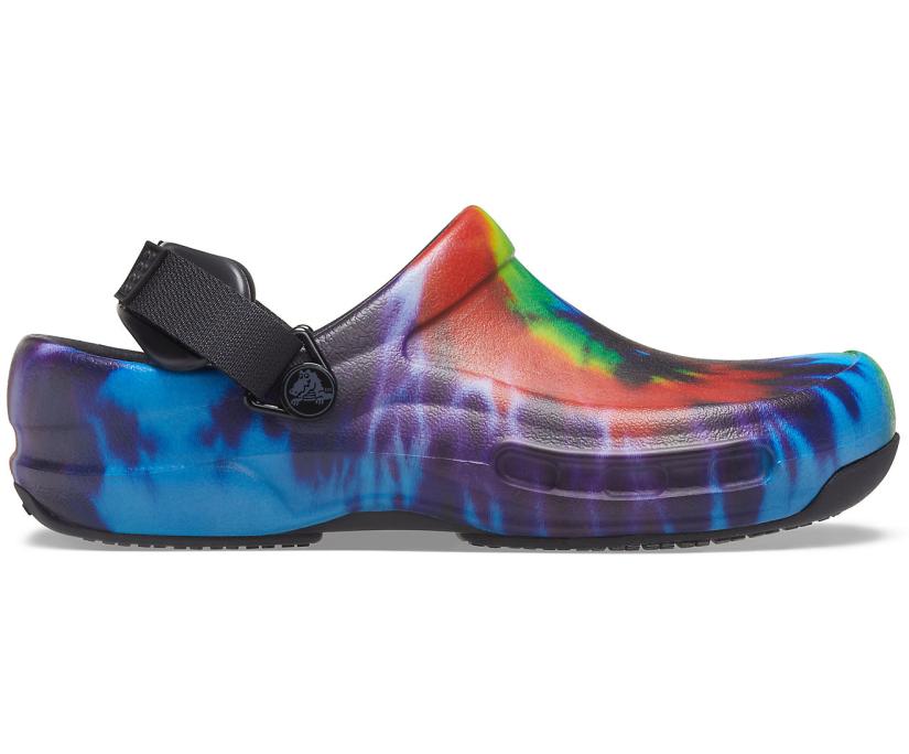 Women/Men Bistro Pro LiteRide™ Graphic Clog Multi | Crocs Clogs