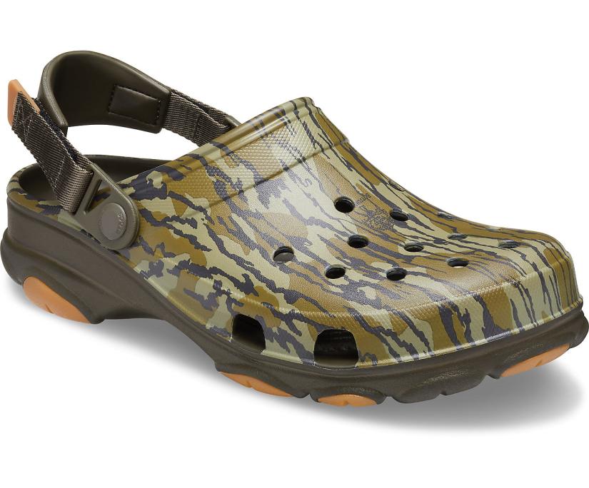 Women/Men Classic All-Terrain Mossy Oak® Bottomland® Clog Khaki | Crocs Clogs