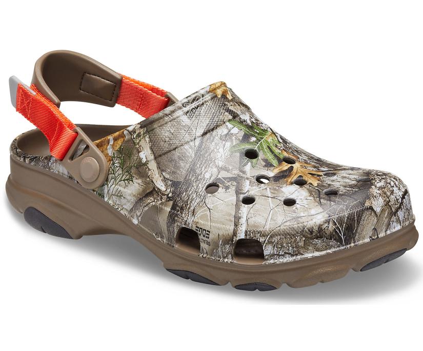 Women/Men Classic All-Terrain Realtree Edge® Clog Walnut | Crocs Clogs