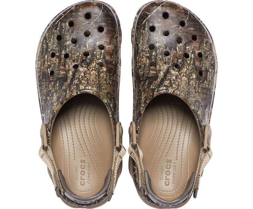 Women/Men Classic All-Terrain Realtree Timber® Clog Khaki | Crocs Clogs