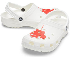 Women/Men Classic Canadian Flag Clog White | Crocs Clogs