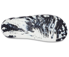 Women/Men Classic Crocs Marbled Slide White / Black | Crocs Sandals