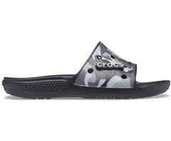 Women/Men Classic Crocs Printed Camo Slide Black | Crocs Slides